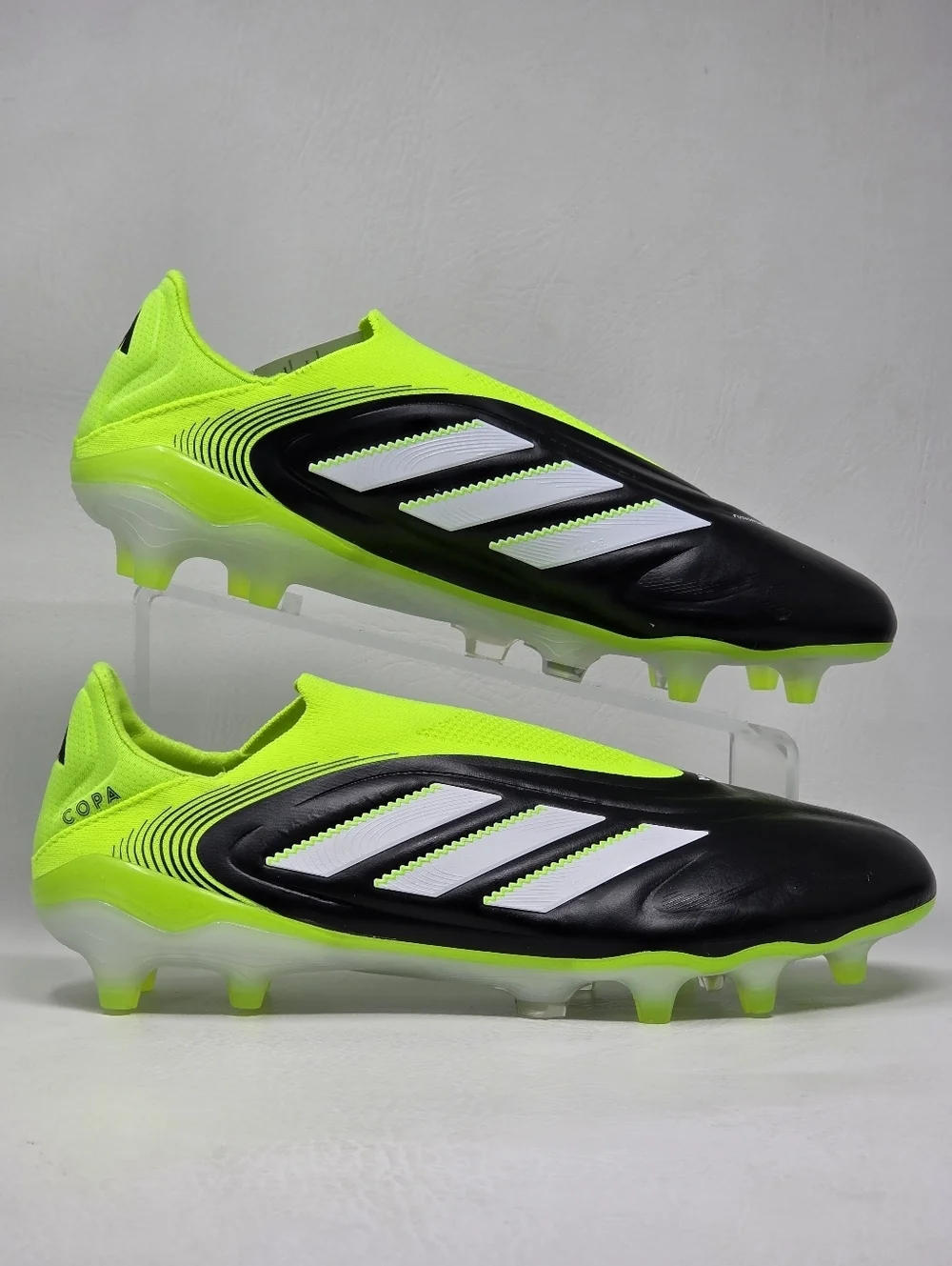 Adidas Copa Pure 3 Elite Mens Sz 9.5 Laceless FG Soccer Cleats Black JH6302 New